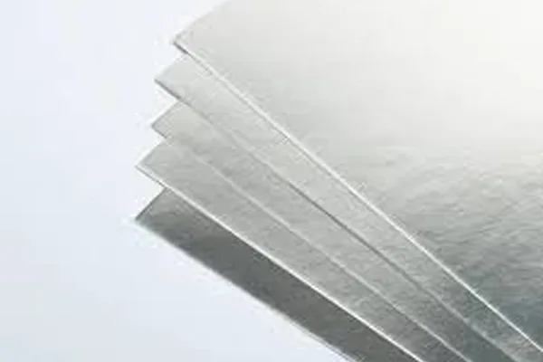Silver card paper