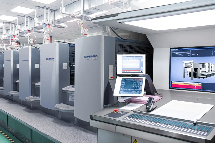 Six Color and UV Printing Machine: Heidelberg CD102-6+L