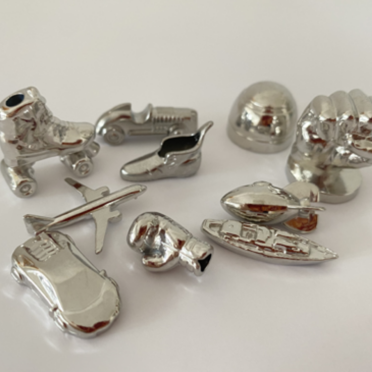 Metal Game pieces