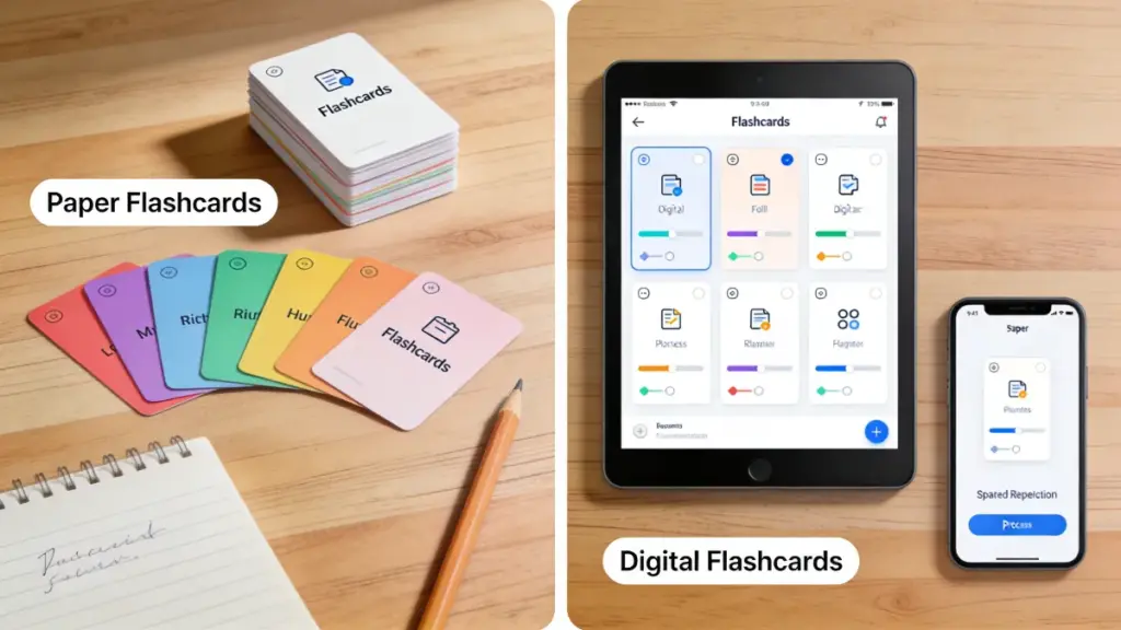 Paper Flashcards vs Digital Which Works Better_