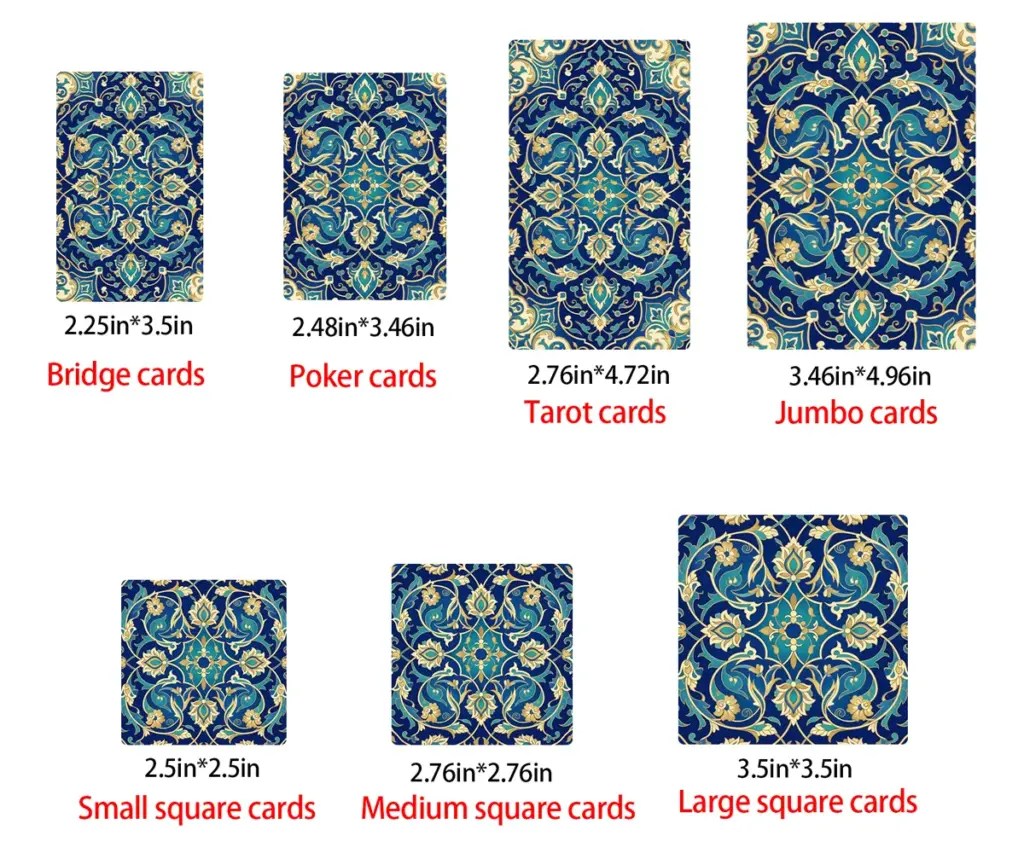 custom card sizes