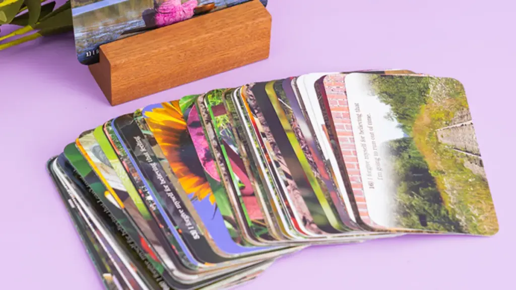 yoga affirmation cards