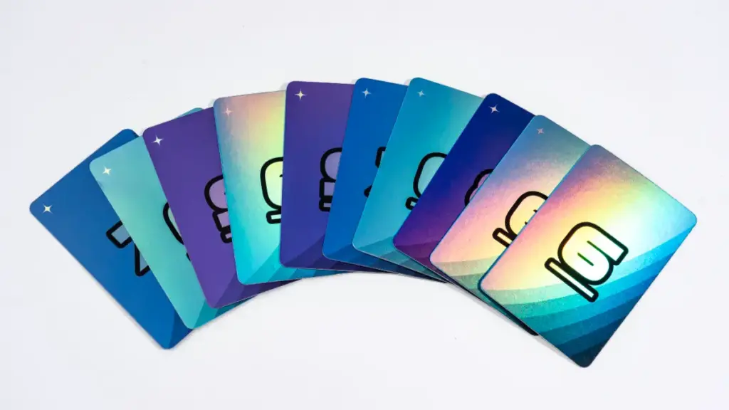 Printing and Finish Options for Card Decks-Holographic Foil