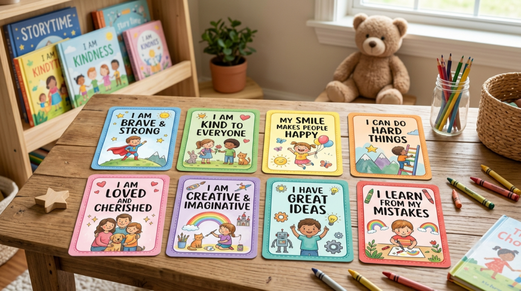 Affirmation Cards for Kids educational cards
