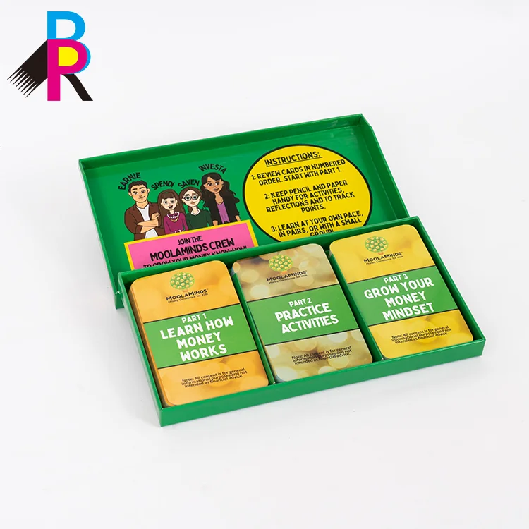 Three-deck card set