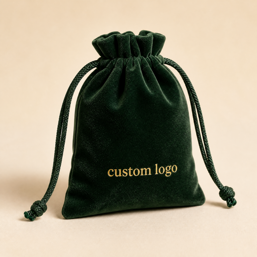 Velvet Drawstring Bag