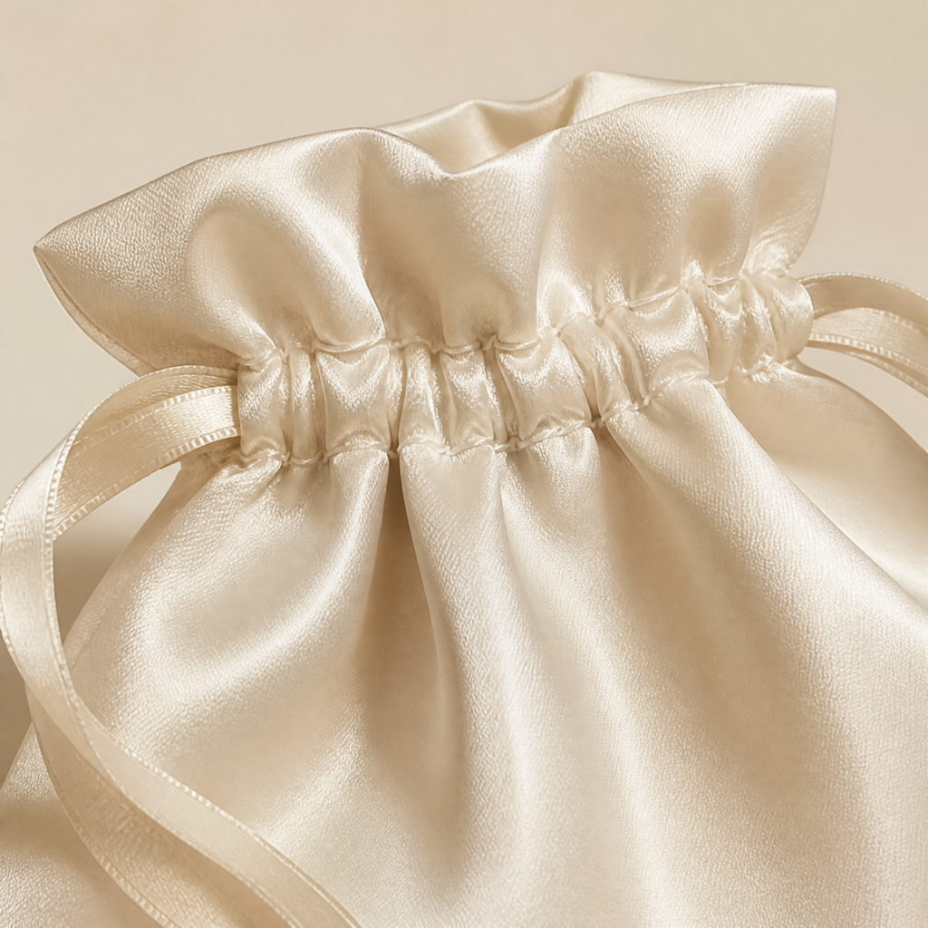Satin Drawstring Bag