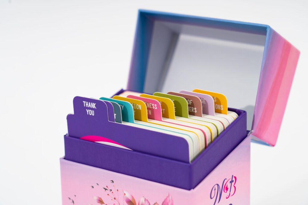 Tabbed Divider Cards