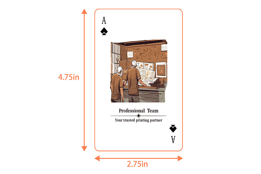 2.75" x 4.75" (Tarot Card)