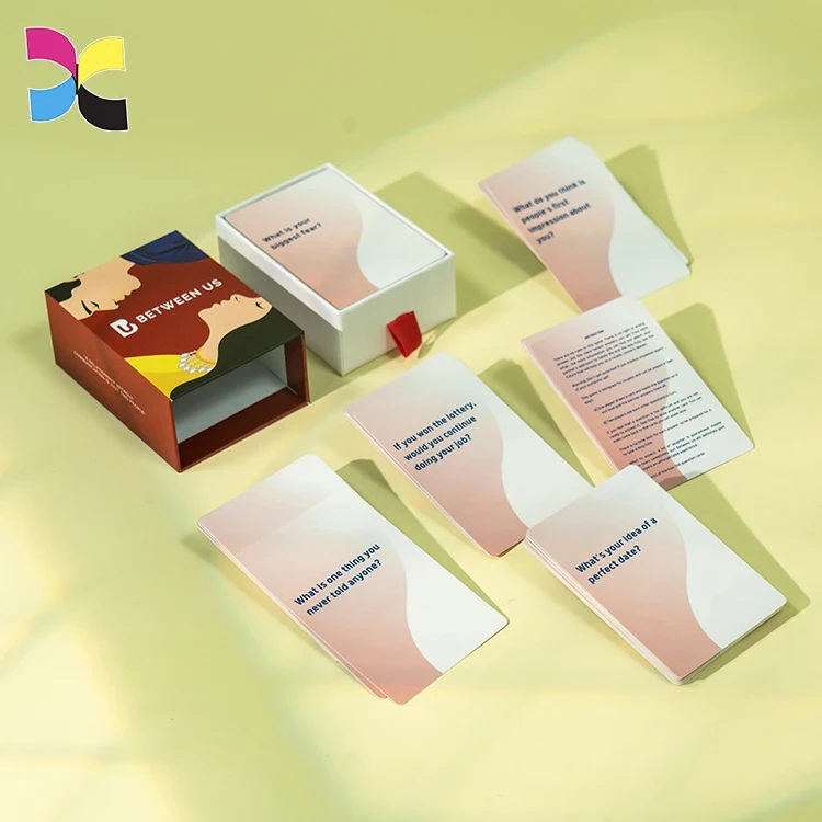 Custom Icebreaker Card Games Printing